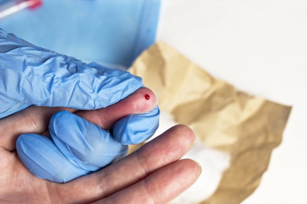 MOL Finger Prick Blood sample