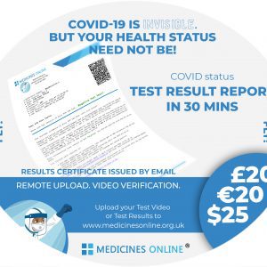Results Certificate Antigen Test